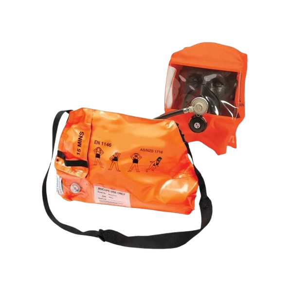 Equipos de auto rescate contra incendios.